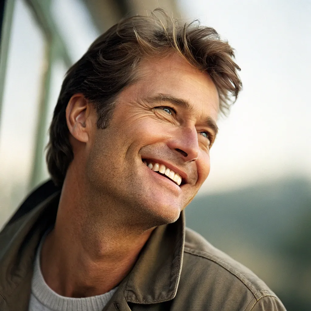 Portrait of John Smith smiling
