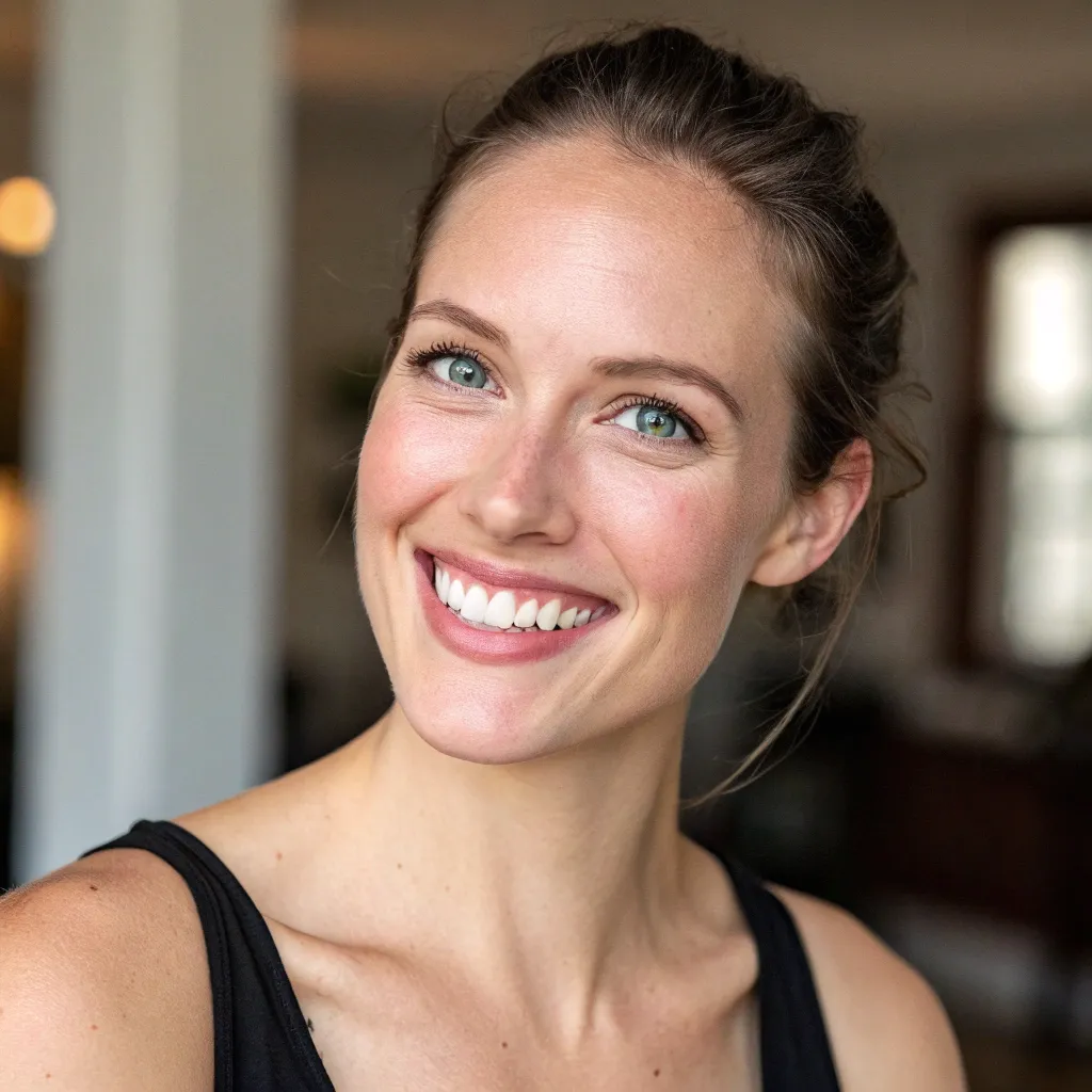 Portrait of Emily Johnson with a bright expression